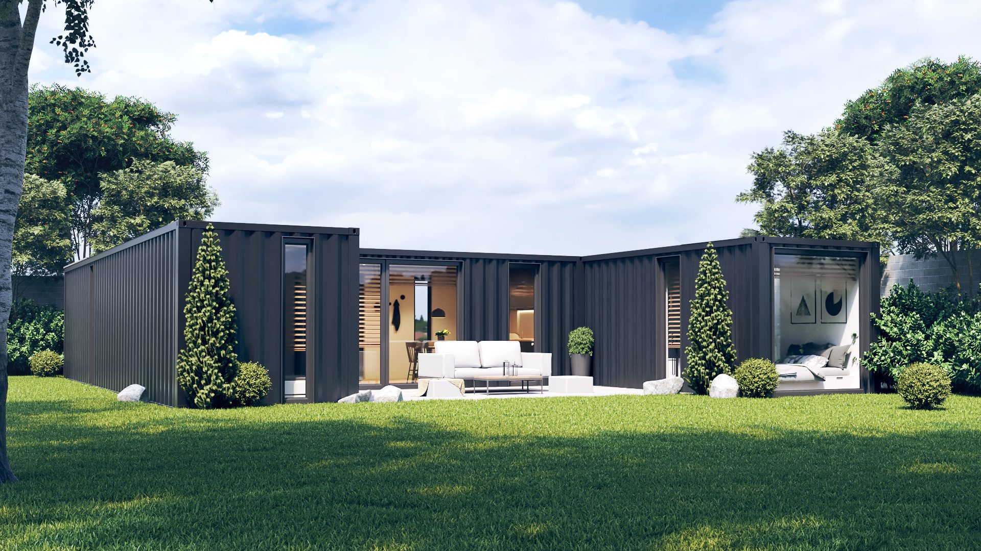 L9 Yük Konteyner Ev 110 m²